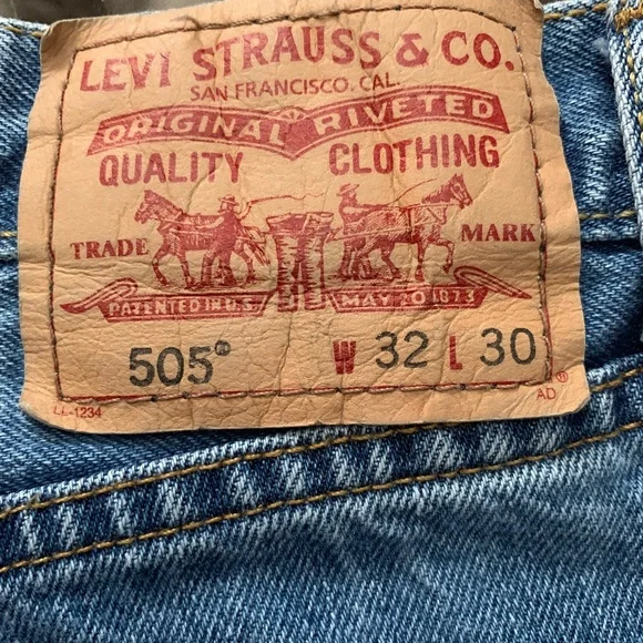Levi, straight fit jeans 505 - Picture 3 of 7